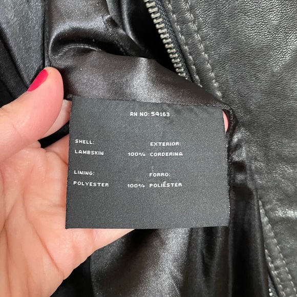 Marc New York  Leather Jacket Black L - Picture 8 of 11